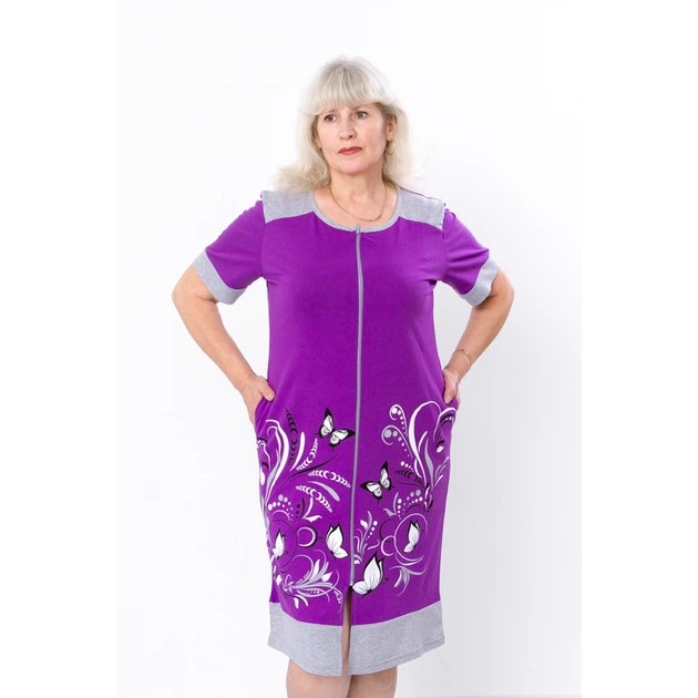 Robe femme Nosi Svoje violette avec fermeture éclair