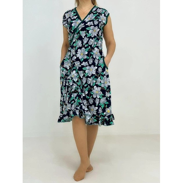 Robe femme croisée Lily verte Triko