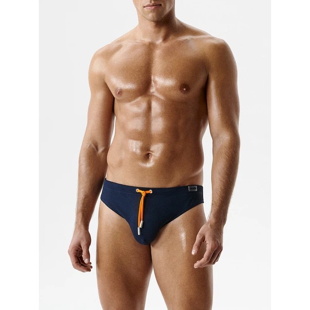 Bañadores para hombres Atlantic azul oscuro deportivos