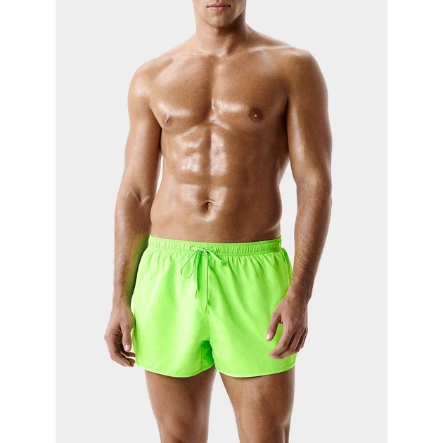 Herren Strandshorts Atlantic in Grün aus Polyester