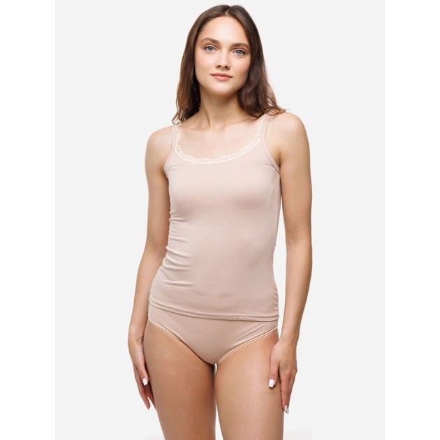 Women's Lace Tank Top NataLux in Beige
