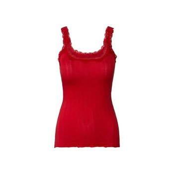 Débardeur en dentelle pour femme Esmara rouge
