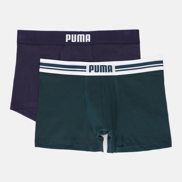 PUMA Men's Boxer Set in Organic Cotton - 2 Pack