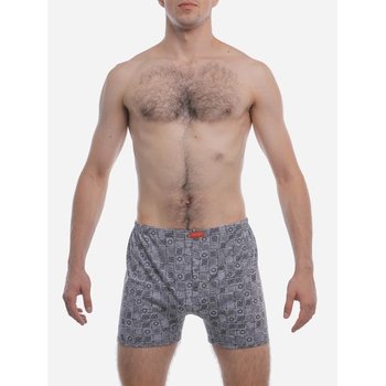 Boxers en Coton pour Homme Atlet en Gris