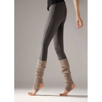 Chaussettes Chauffantes Beiges pour Femmes pour Entraînement