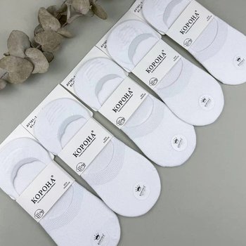 Lot de Chaussettes Invisibles en Coton pour Homme avec Grip en Silicone
