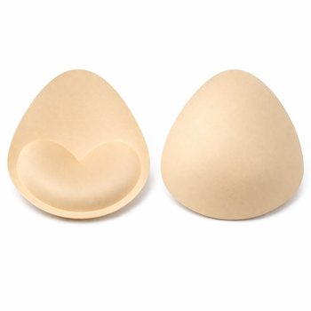 Inserts de maillot en forme de cœur avec Double Push-Up Beige