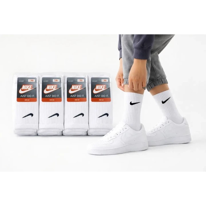 Pack de Calcetines Altos NIKE – 12 Pares