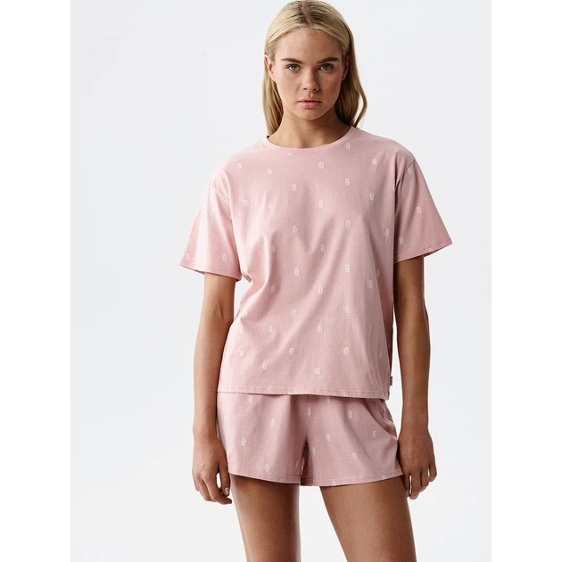 Women's Cotton Pajama Atlantic in Pink Color