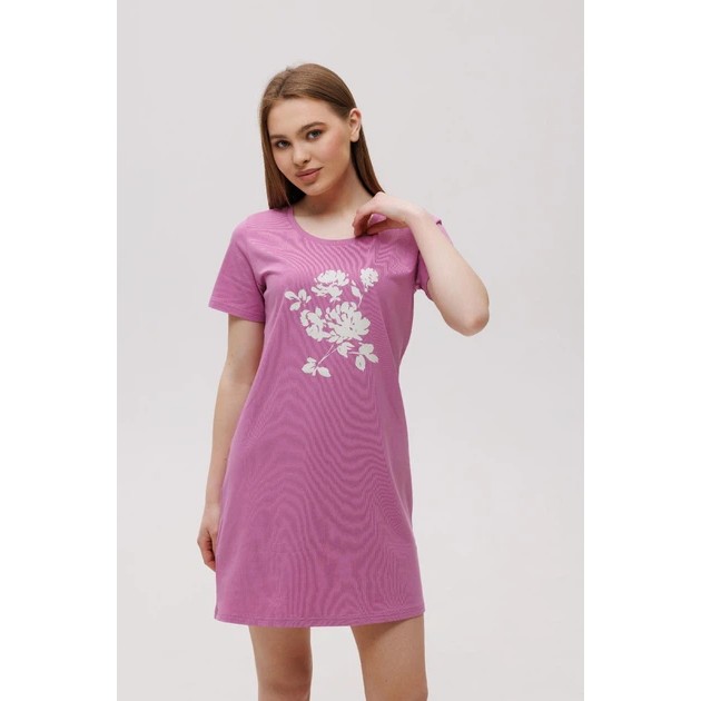 Camisa de Noche de Algodón NataLux Crocus – Comodidad y Estilo