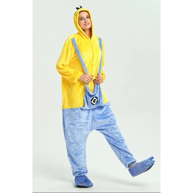 Jamboo Minion Kigurumi Pyjama Gelb XL