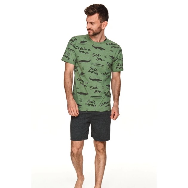 Pyjama Homme TARO LUKA Multicolore en Coton