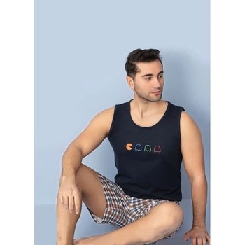 Ensemble de Pyjama pour Homme avec Shorts et Débardeur AYANS