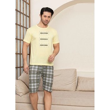 Ensemble de pyjama capri pour homme avec t-shirt AYANS