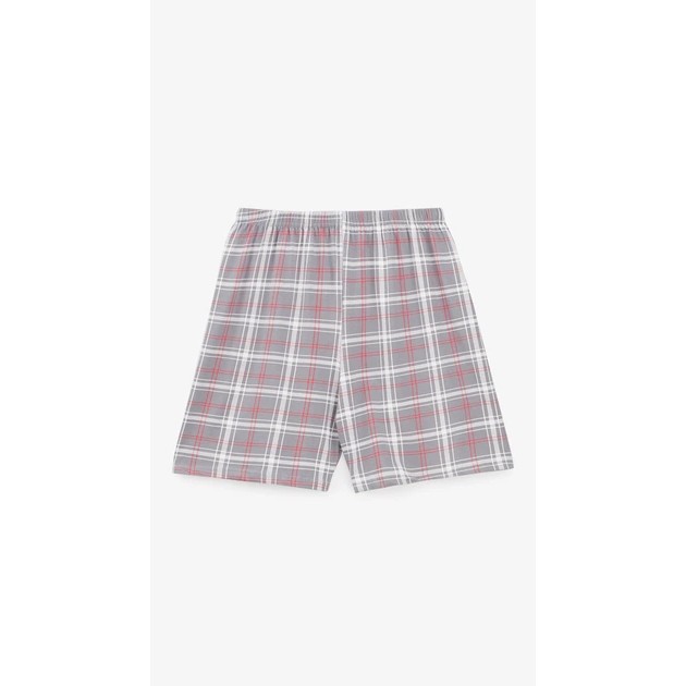 Pantalones Cortos de Pijama para Hombre en Gris Oscuro – Comodidad para Dormir