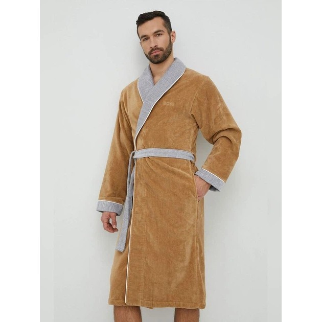 Boss Brown Robe Made of Quality Materials