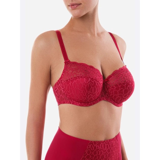 Soutien-gorge Conte Voile avec armatures en framboise