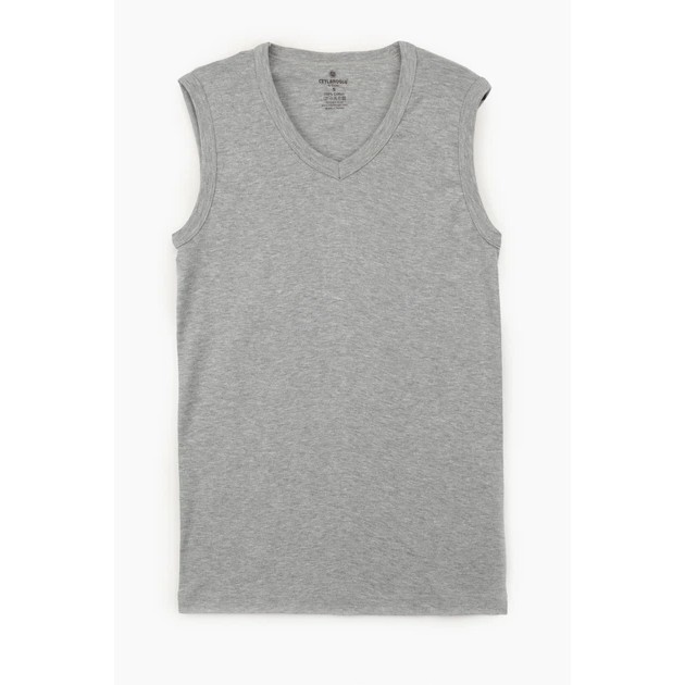Débardeur Ceylanoglu pour hommes en gris