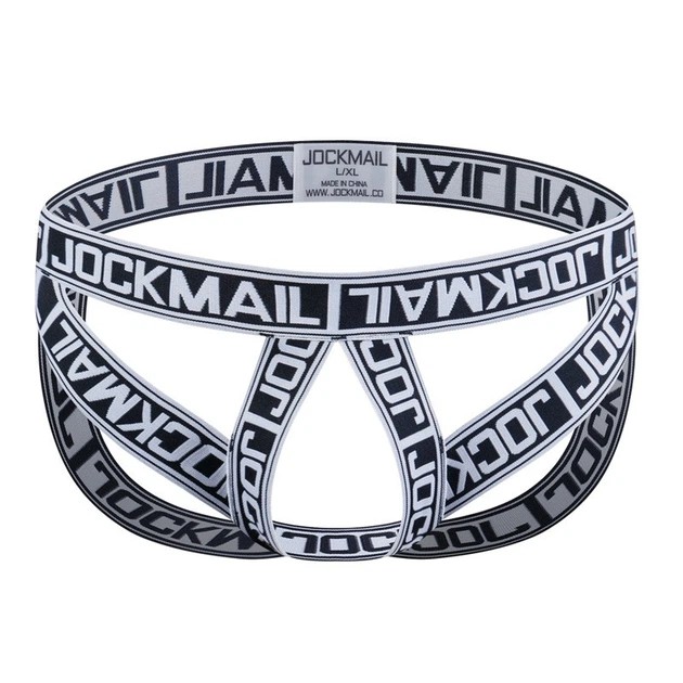 תחתונים ארוטיים לגברים Jockmail בצבע שחור
