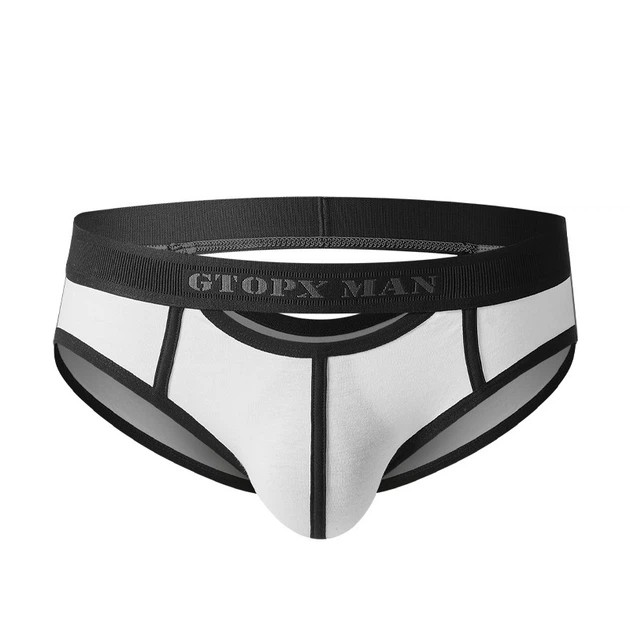 ملابس داخلية رجالية مثيرة GTOPX MAN بيضاء