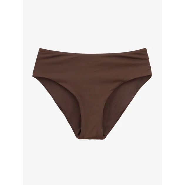 Women's Brown Solid Swim Bottom by GENUA
