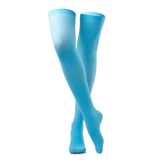 Sexy Blue Stockings with 120 Denier