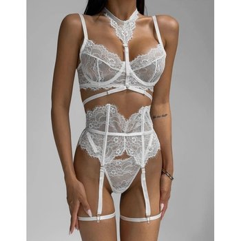 Ensemble de Lingerie Féminine Simply Sexy en Blanc