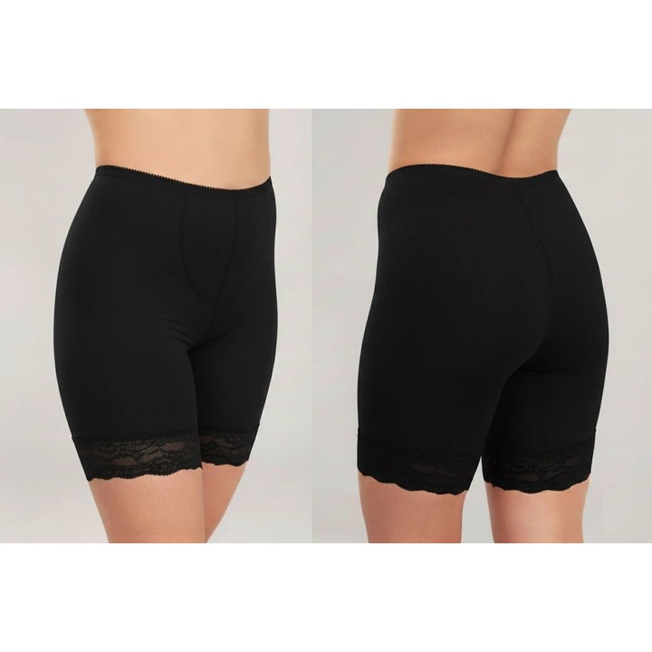 Shorts Moldeadores Afina en Negro, 3XL — Toque Estiloso