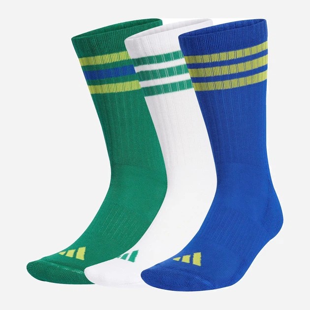 Set von Damen hohen Baumwollsocken von Adidas