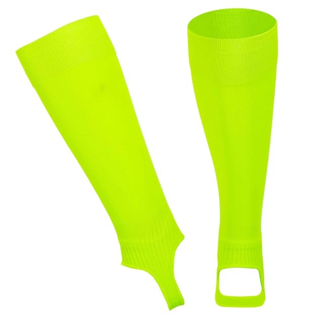 Fußballsocken ohne Zehen PORFIN Grün aus Baumwolle und Nylon