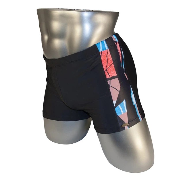Boxers pour Homme Diezi Noirs avec Design Abstrait