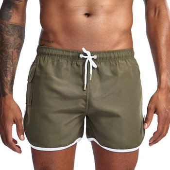Shorts de Plage pour Homme Pinky Senson Kaki