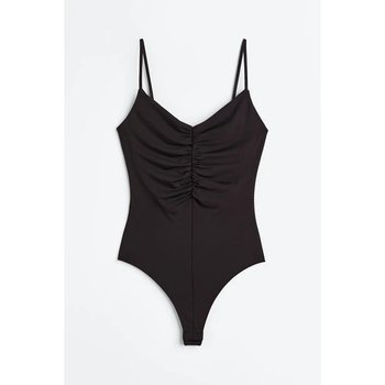 Body negro H&M para mujeres en tejido elástico