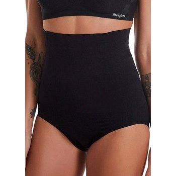 High-Waisted Shaping Briefs in Black