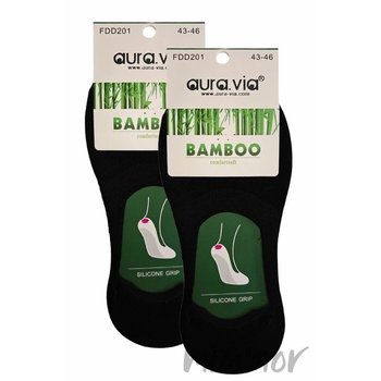Chaussettes en Bambou pour Hommes Aura.Via Noires