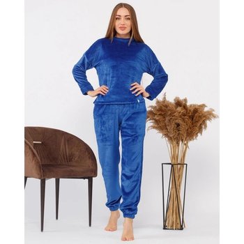 Pijama de Felpa para Mujer en Ultramarino de Maybel