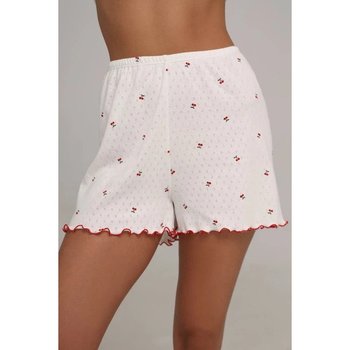 Pantalones Cortos de Sueño para Mujer con Estampado de Cerezas – German Volf