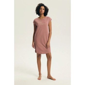 Chemise Esotiq à Manches Courtes, Pêche, Coton