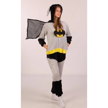 Pyjama Kigurumi Batman Gris pour Femmes et Adolescents