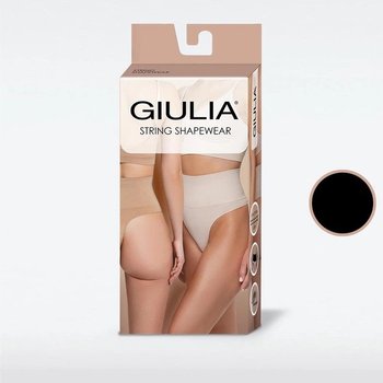 Women's High-Waist Shapewear Giulia String Black