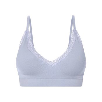Seamless Women’s Bra by Esmara with Lace in Blue