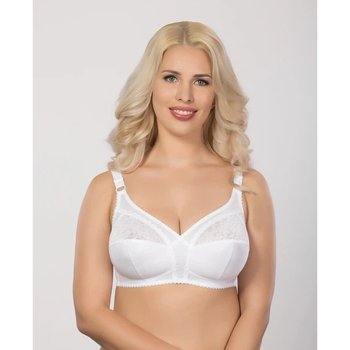 Elita Wireless Bra in White with Soft Cups