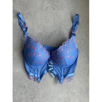 Women's Primark Corset in Blue with Pattern