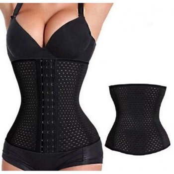 Universal Abdomen Waistband Shaping Corset Black