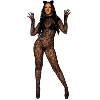 Black Sheer Bodystocking by NDS